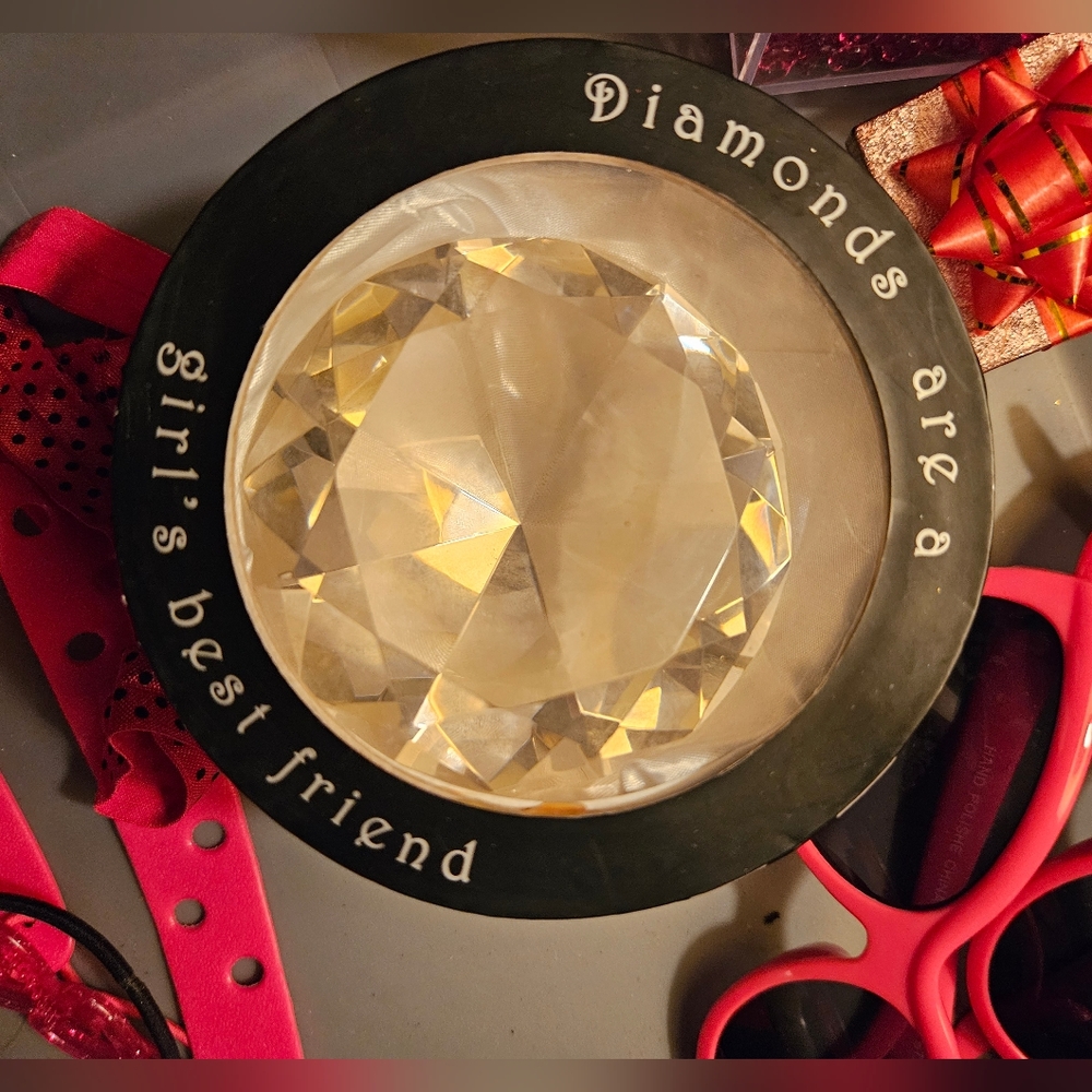 Light light pink diamond